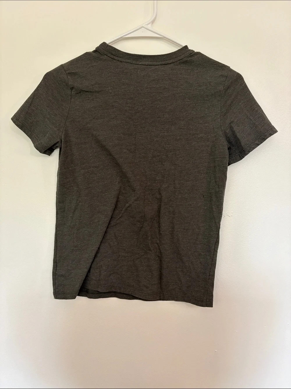 Cat & Jack Charcoal Tee with Neon Green Football Graphic